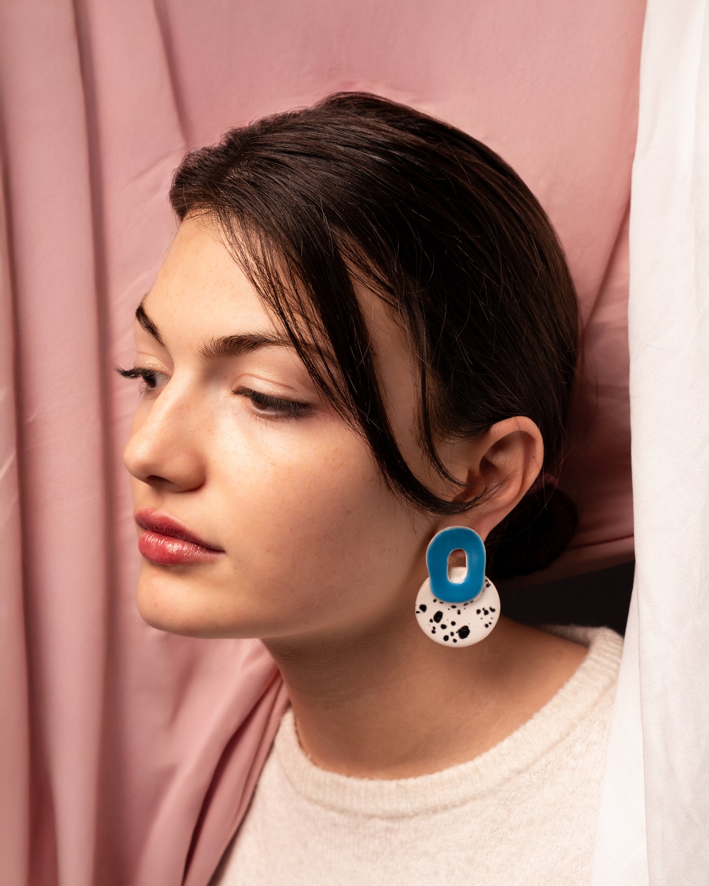 BOUCLES D’OREILLES MADONE COLOR BLOCK
